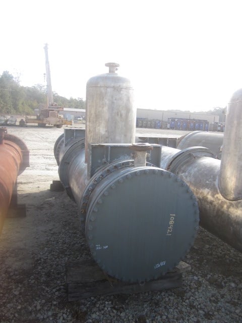 2997 sq.ft., 75 psi shell, 75 psi tube, Atlas Industrial, 300°F, .75" tube diameter, 12' tube length, 1982 - Image 3