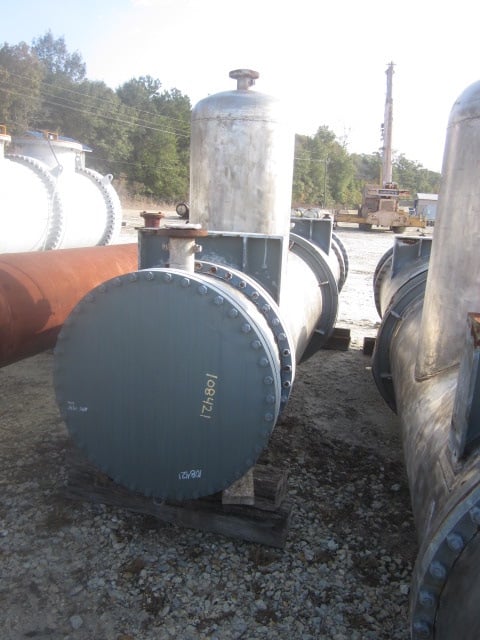 2997 sq.ft., 75 psi shell, 75 psi tube, Atlas Industrial, 300°F, .75" tube diameter, 12' tube length, 1982 - Image 4