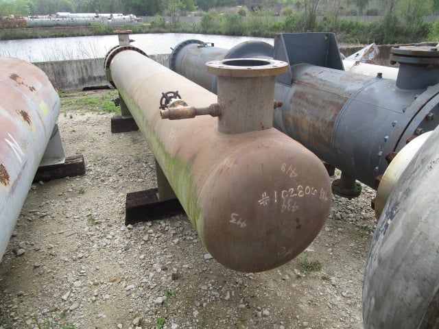 750 sq.ft., 75 psi shell, 75 psi tube, Heat Transfer Equipment, 650&deg;F shell, .75" tube diameter, 12' tube - Image 7