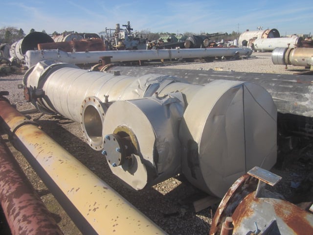 1744 sq.ft., 205, 101, Ohmstede, 300°F, .75" tube diameter, 10' tube length, steam condenser, 1988 - Image 3