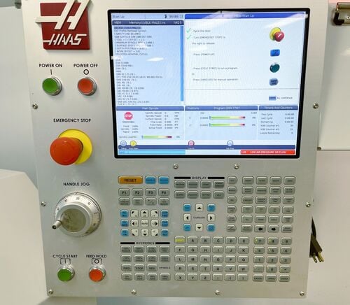 Haas #TL-1, cnc lathe, 20" swing, 11" swing over cross slide, 16" diameter x 30" L max, 7" chuck, 10 HP, 1800 - Image 9