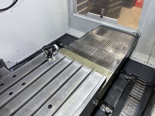 Haas #VF-4SS, vertical machining center, 50" X, 20" Y, 25" Z, 12000 RPM, 30 HP, 30 automatic tool changer - Image 5