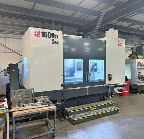 Haas #EC-1600ZT-5AX, horizontal machining center, 60" X, 50" Y, 40" Z, 7500 RPM, 30 HP, 50 automatic tool - Image 3