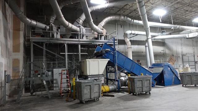 Balemaster, Automatic Baling System, 3 baler set w/ Vecoplan Shredder, 2015 - Image 4