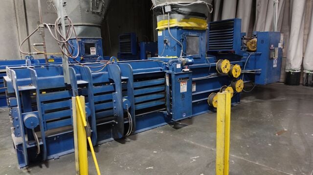 Balemaster, Automatic Baling System, 3 baler set w/ Vecoplan Shredder, 2015 - Image 10