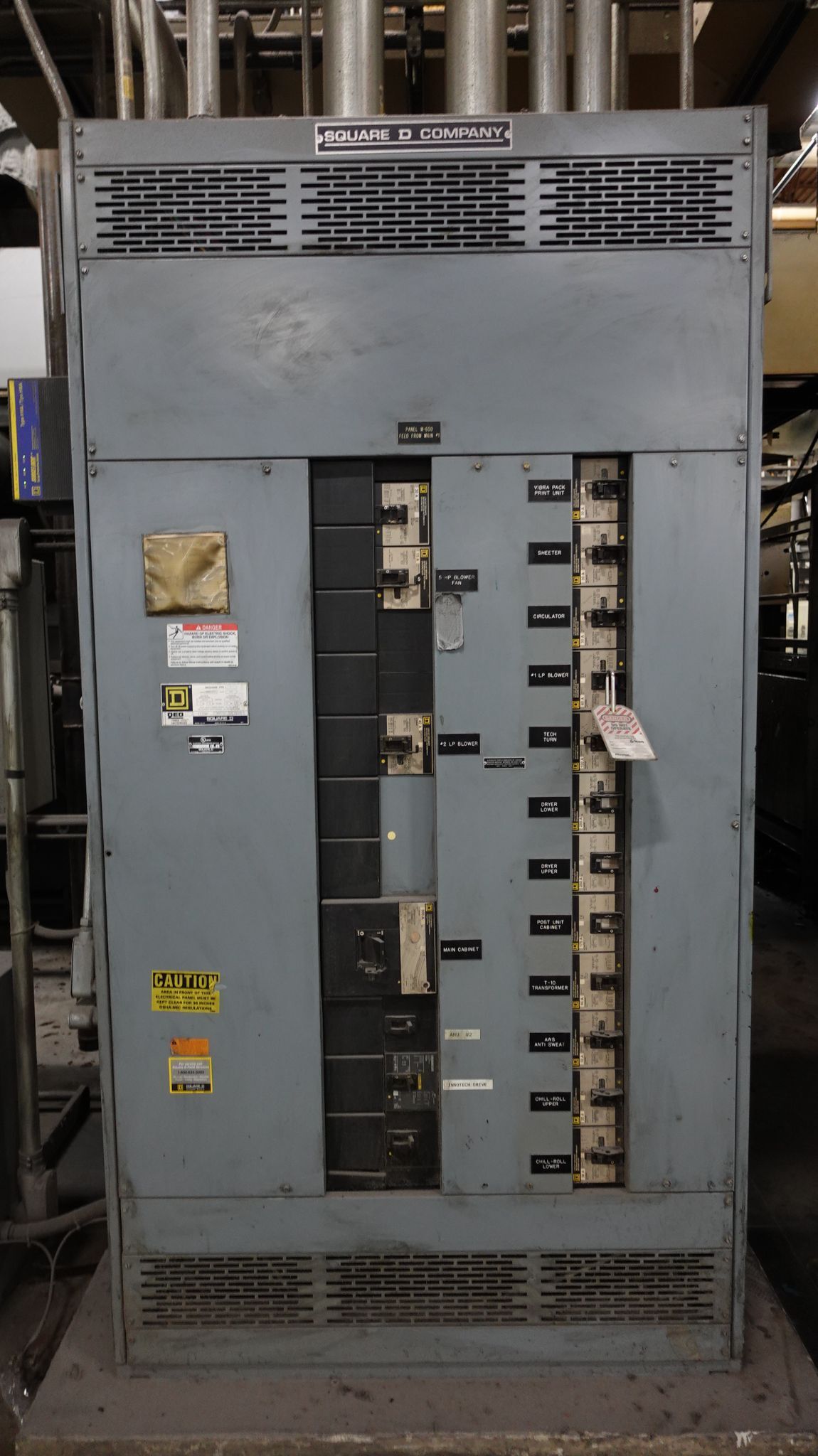 1600 Amps, Square D, QED-Power, (7) Switchboards w/ #5 Motor Control Center, 480 Volts & 480Y/277 Volts, type - Image 6