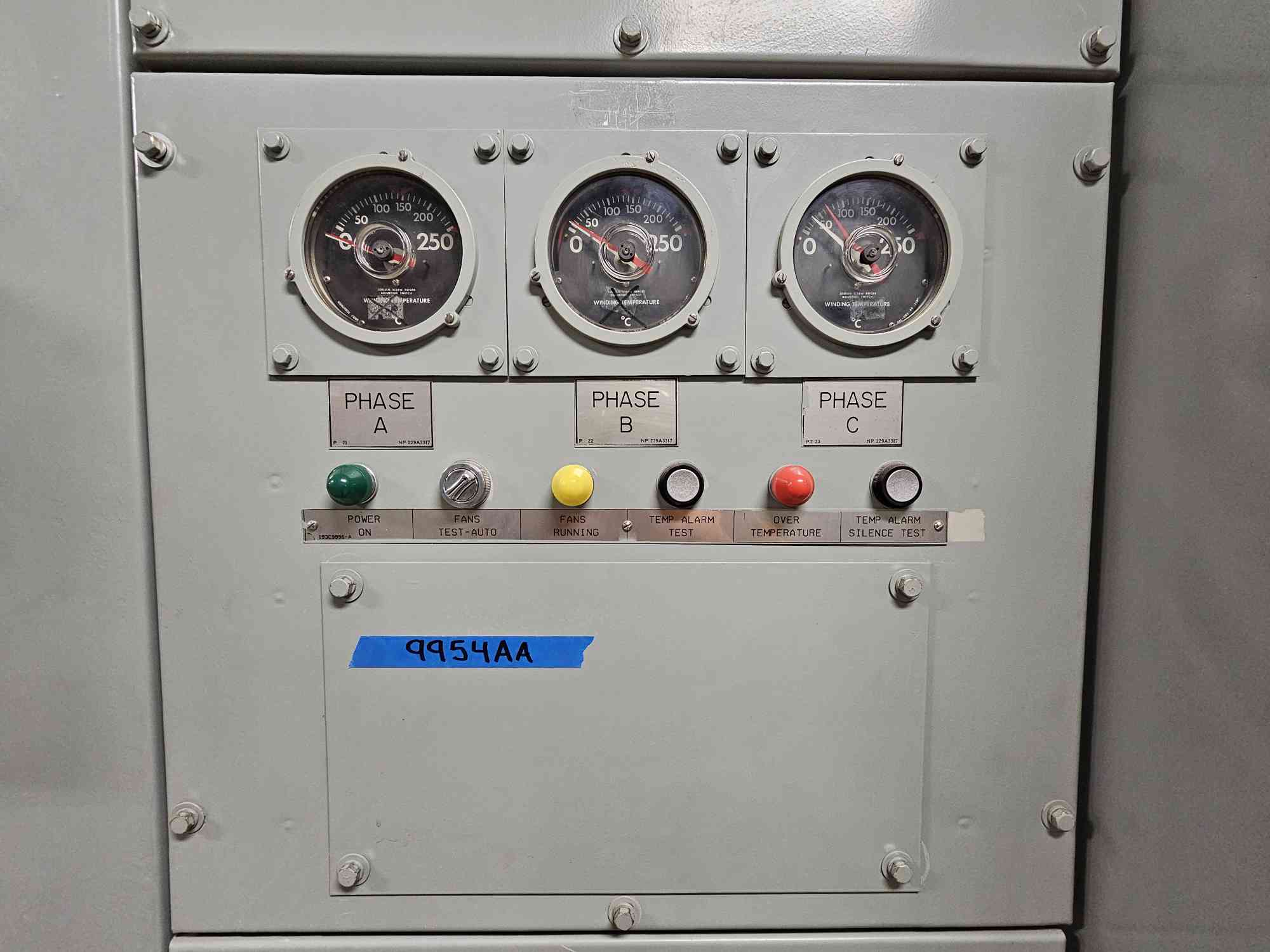 2500 KVA 13800 Primary, 480Y/277 Secondary, General Electric #M156438B, Substation Dry Type Transformer, 3PH - Image 3
