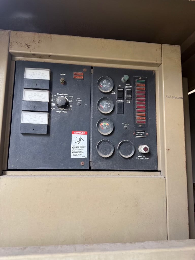 275 KW Cummins #NTA855, diesel generator set, weatherproof enclosure - Image 3