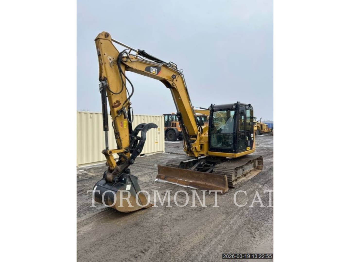 Cat 308E2, Mini Excavator, 6202 hours, S/N: FJX05524, 2016 - Image 1