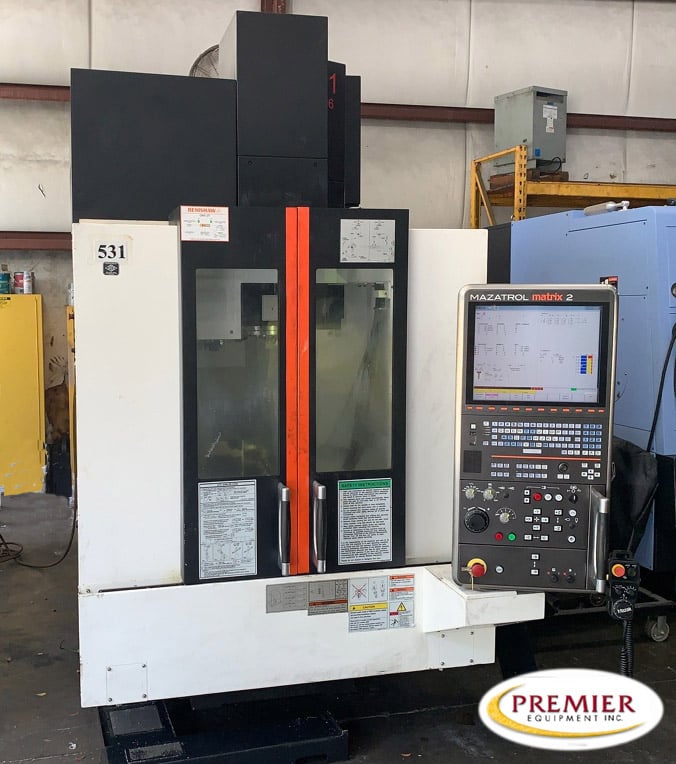 Mazak #VCN-Compact-5X, 5-Axis CNC vertical machining center, Mazatrol Matrix 2 Control, 19.6" X, 16.9" Y, 20" - Image 1