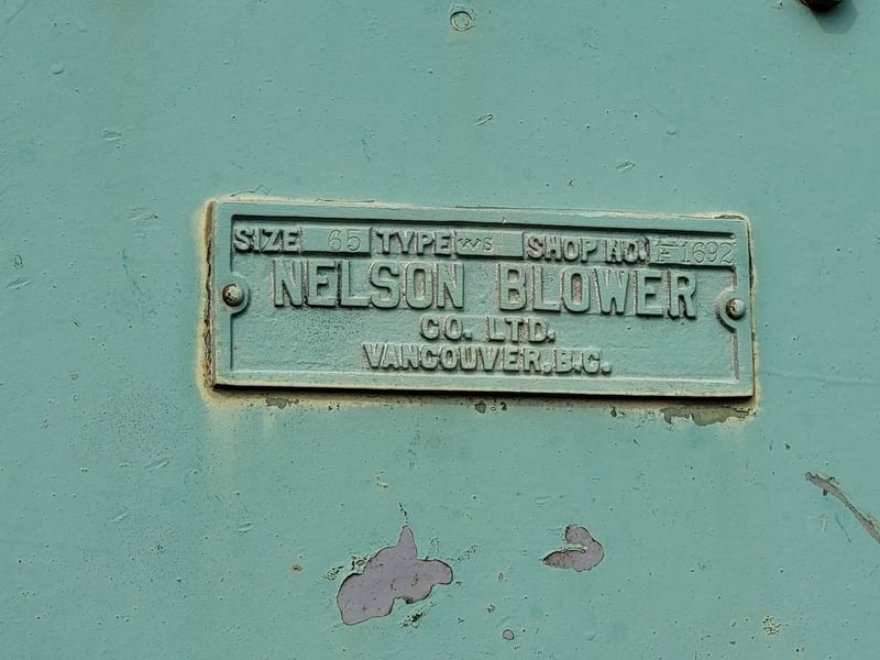 Nelson Blower #Type-VVS, Centrifugal Sawdust Blower, belt driven, 75 HP, 240/480 Volts, 3PH - Image 3