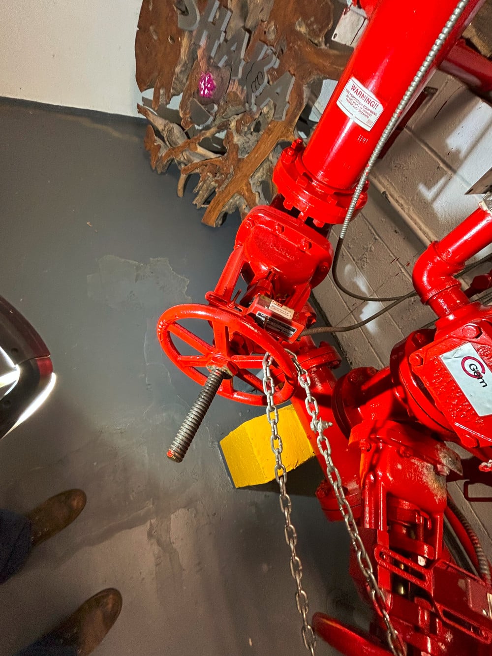 Allis-Chalmers #8000, sgl-stage horizontal split-case centrifugal fire pump, 50 HP Lincoln Lincguard AC - Image 9