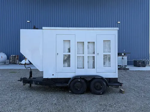 350 KW Caterpillar #3406C, diesel generator set, 480 Volts, 3-phase, 2440 hours, 519 HP, Tier 1, sound - Image 1