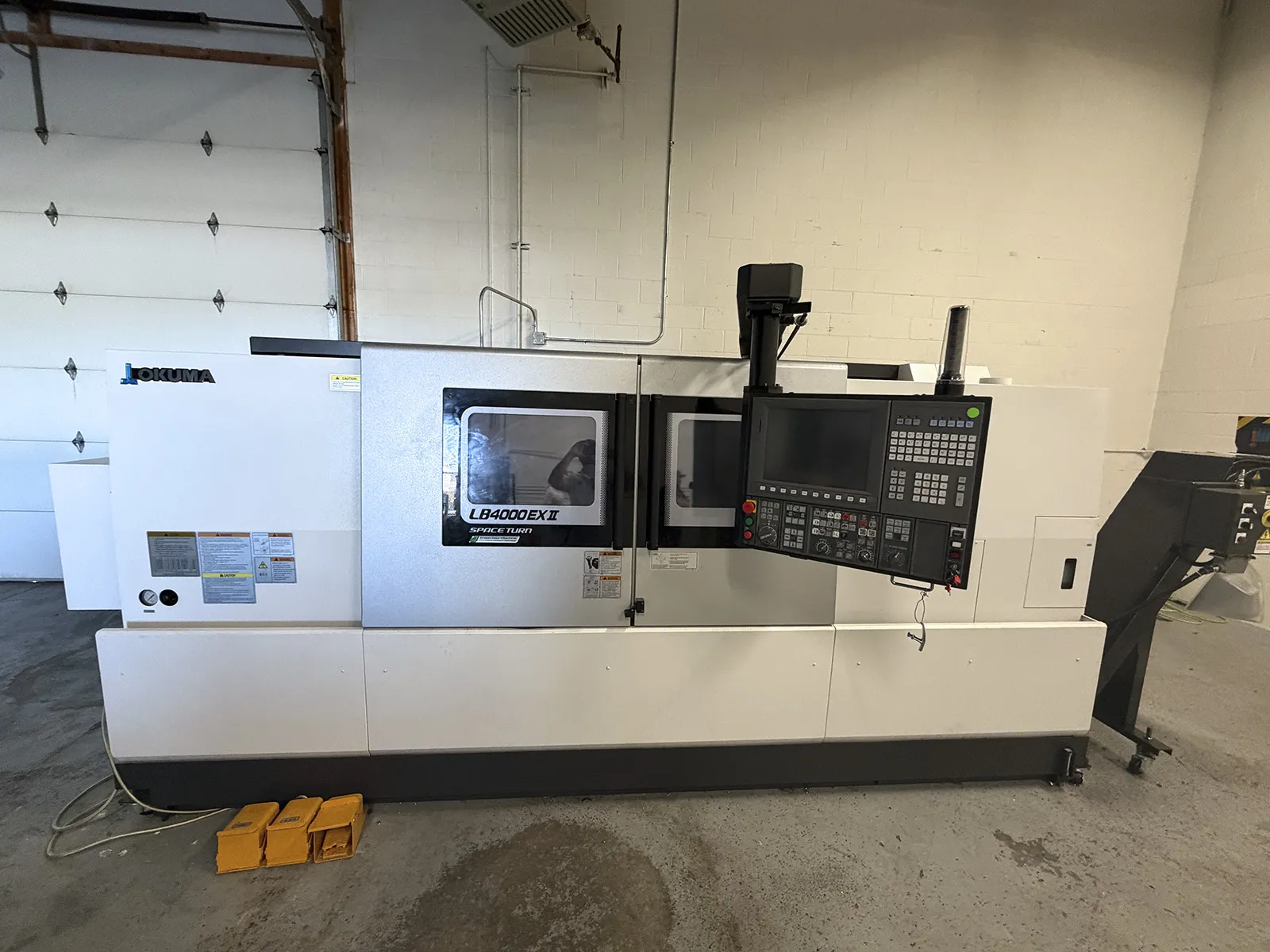 Okuma #LB-4000EXII/1500, CNC turning center, 26.3" swing, 18.9" diameter, 59.06" length, 15" chuck, 4.41" - Image 7