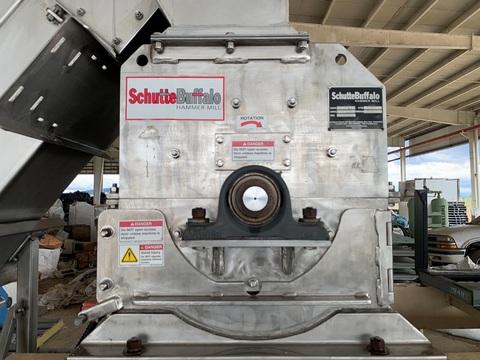 Schutte-Buffalo #WA20LSS, Hammer Mill, stainless steel, 1800 RPM - Image 4