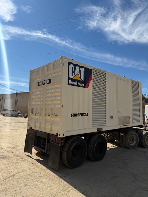 800 KW Caterpillar #3412C, Mobile Diesel Generator, 20' containerized power module, 1800 RPM, 277/480 Volts - Image 1