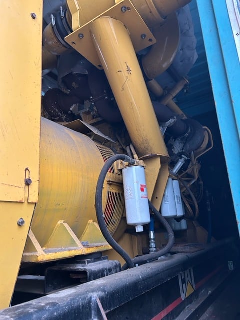 800 KW Caterpillar #3412C, Mobile Diesel Generator, 20' containerized power module, 1800 RPM, 277/480 Volts - Image 8