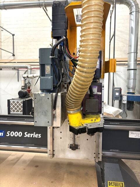 MultiCam #5000-Series, CNC Router, 5' x 20' table, 12-station tool changer, 10 HP, 24,000 RPM Columbo - Image 5