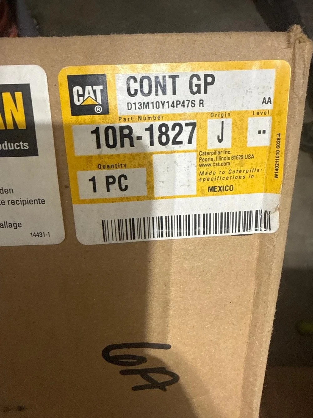 Genuine Caterpillar 10R-1827 ECM ECU Engine Control 256-4398 - Image 2