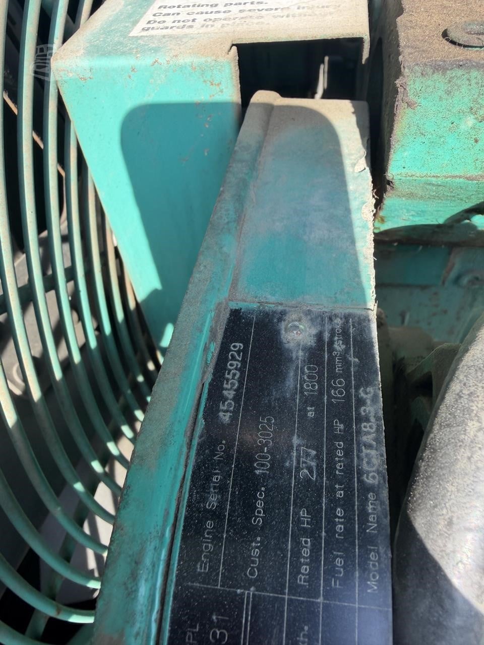 175 KW Cummins #175DGFB, Diesel Generator Set, 277/480 Volts, Cummins 6CTA8.3-G engine, 1800 RPM, 3PH - Image 6