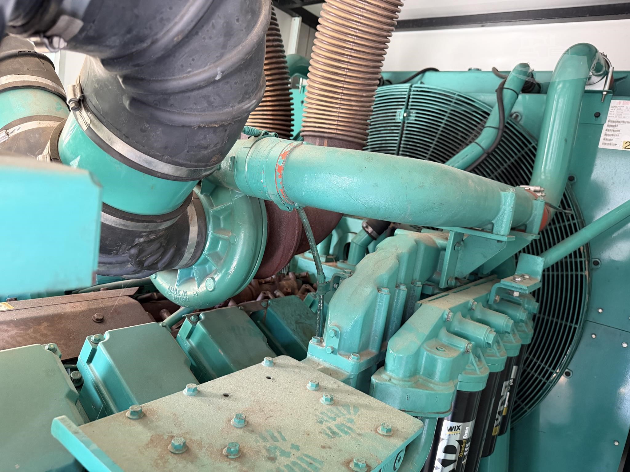 1000 KW Cummins #DFHD-5698795, Diesel Generator Set, 277/480 Volts, Cummins QST30 engine, 1800 RPM, 3PH - Image 3