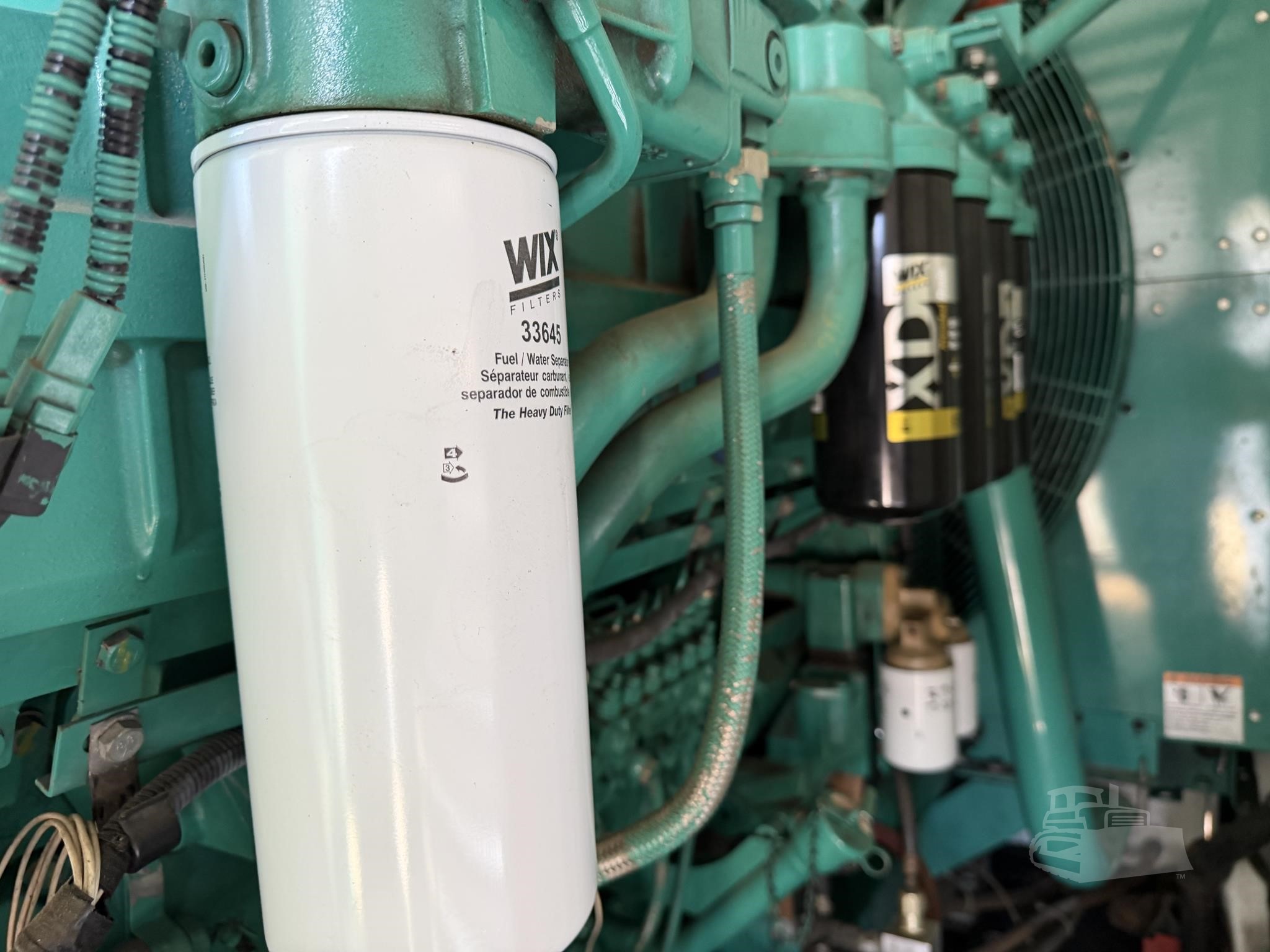 1000 KW Cummins #DFHD-5698795, Diesel Generator Set, 277/480 Volts, Cummins QST30 engine, 1800 RPM, 3PH - Image 4