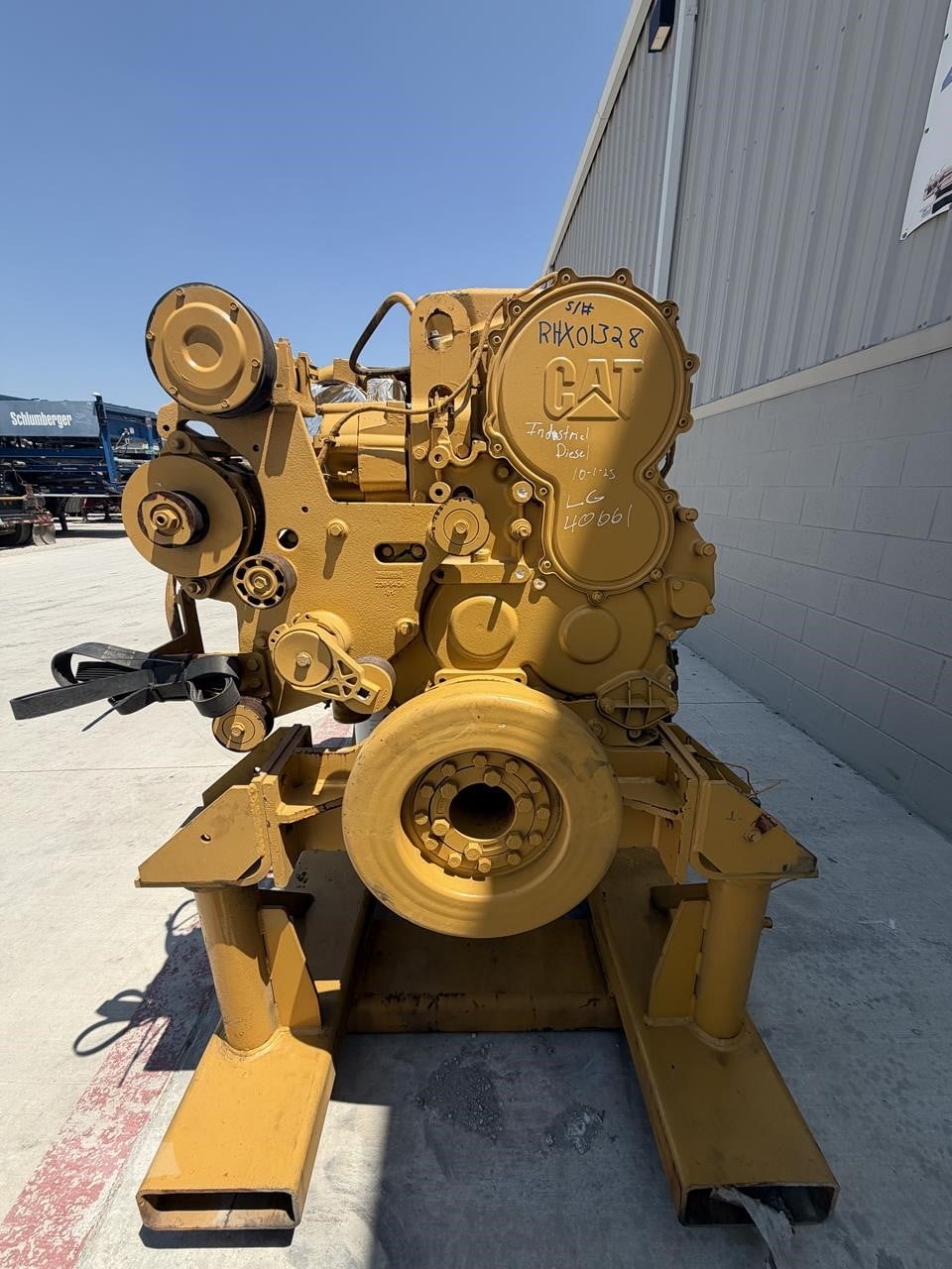 523 HP Caterpillar #C18, diesel engine, out of 385CL excavator, rblt. - Image 4
