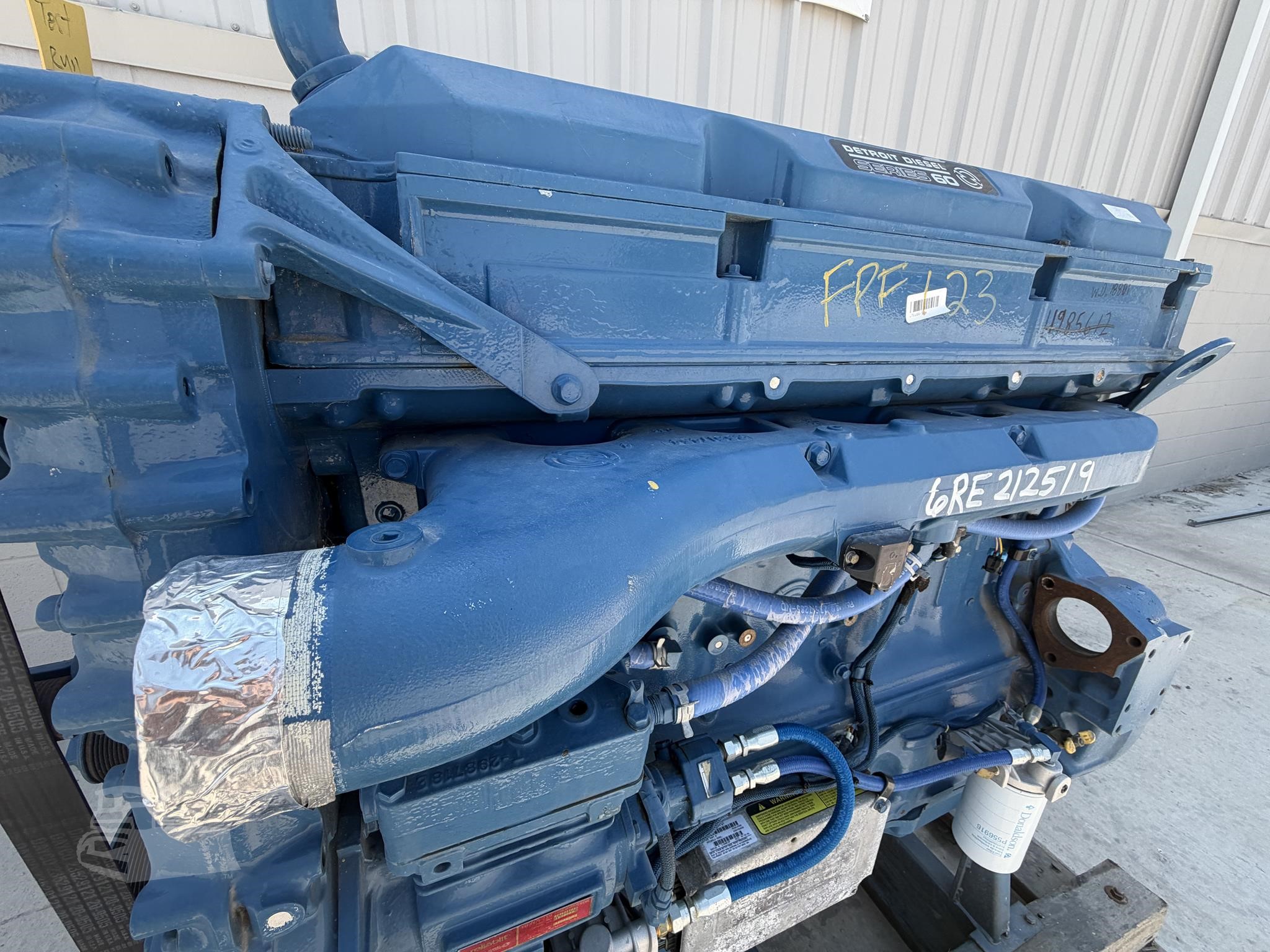 500 HP Detroit #60-Series-12.7, diesel engine, rblt. - Image 5