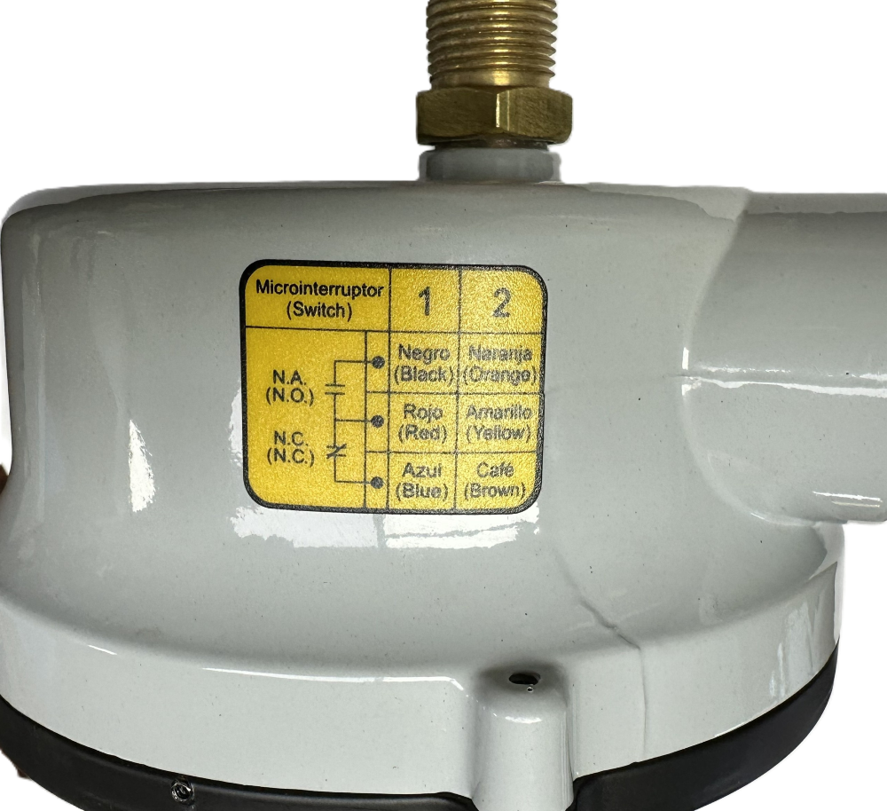 Orto #0256-2A, Combination Dial Thermometer w/ Dual Microswitch - Image 2