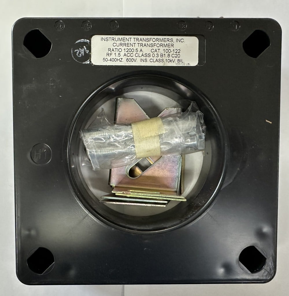 Instrument Transformers Inc., Current Transformer, Cat. No. 100-122, New, 100:5 A, 600V, 50-400 Hz - Image 2