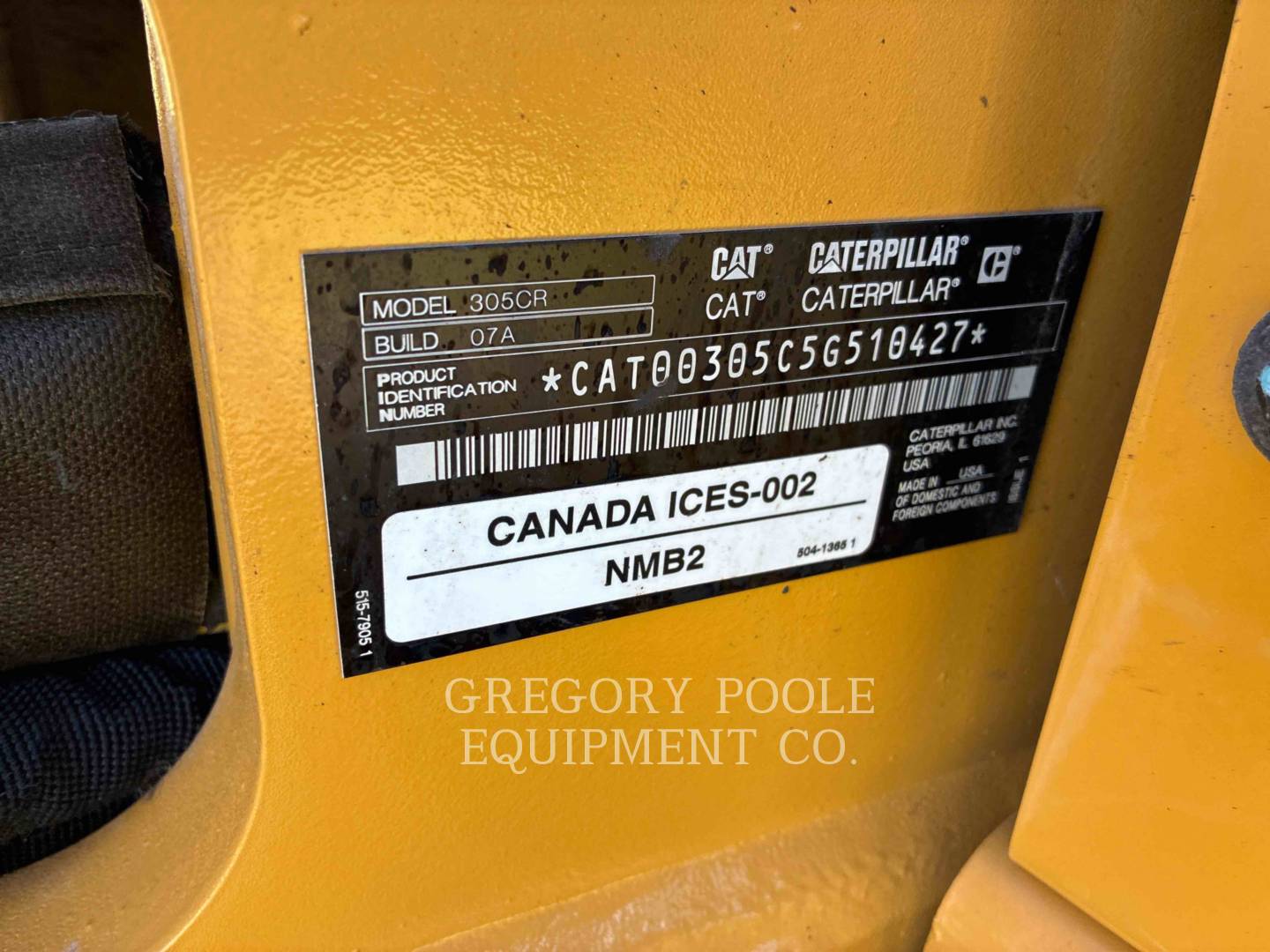 Caterpillar 30507CR, 105 hours, S/N: 5G510427, 2025 - Image 6