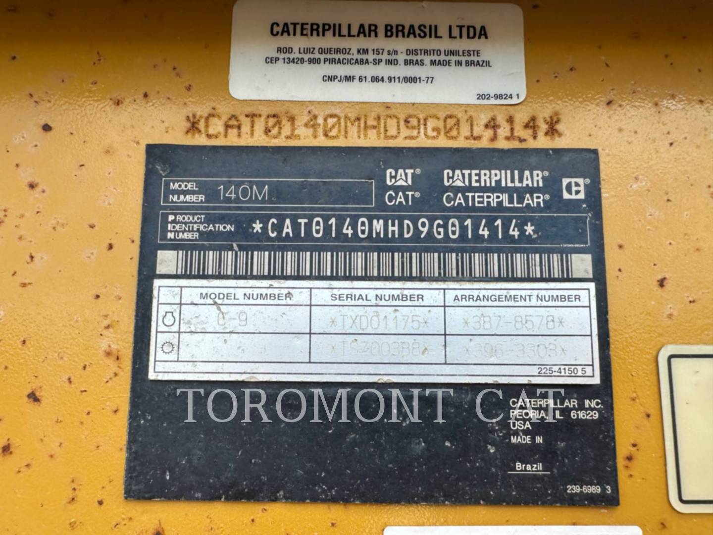 Caterpillar 140MAWD, Motor Grader, 13400 hours, S/N: D9G01414, 2013 - Image 6