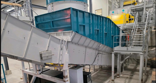 BMH Technology #2502, air classifier, flameless vent protection, geared drive & ventilator support, new - Image 6