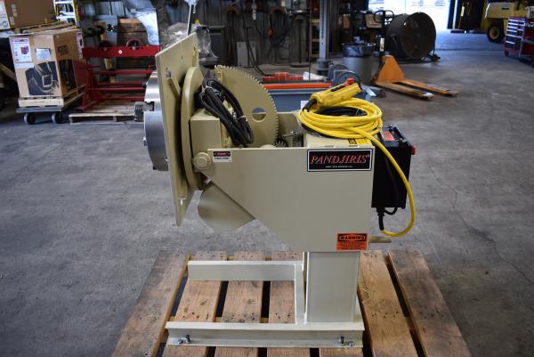 1500 lb. Pandjiris #15-4AB, welding positioner, 16" chuck, 24" x24" tbl., hand pendant controller, new - Image 3