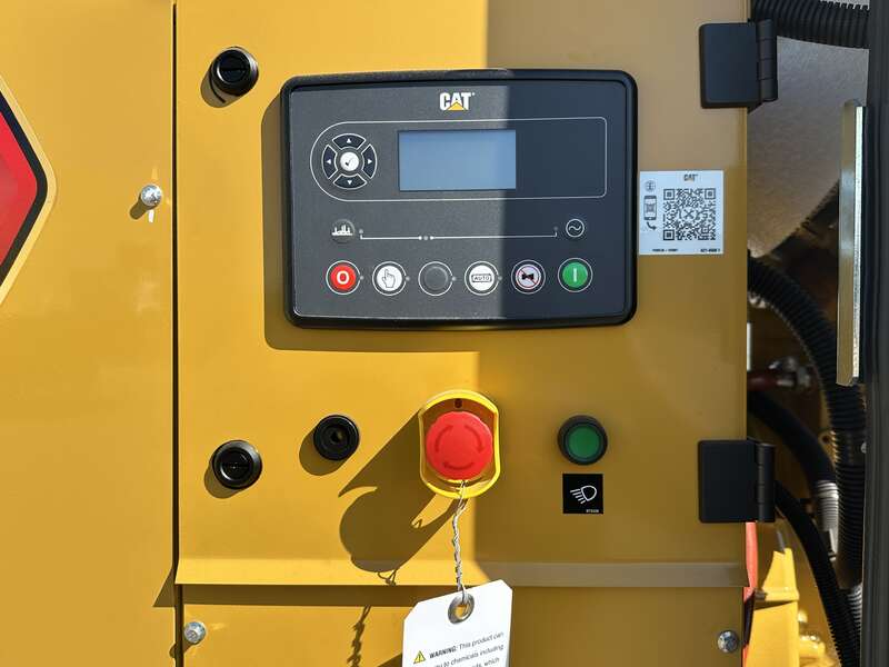 250 KW Caterpillar #C9, diesel generator set, 277/480 Volts, 398 HP @ 1800 RPM, EPA Tier 3, sound attenuated - Image 8