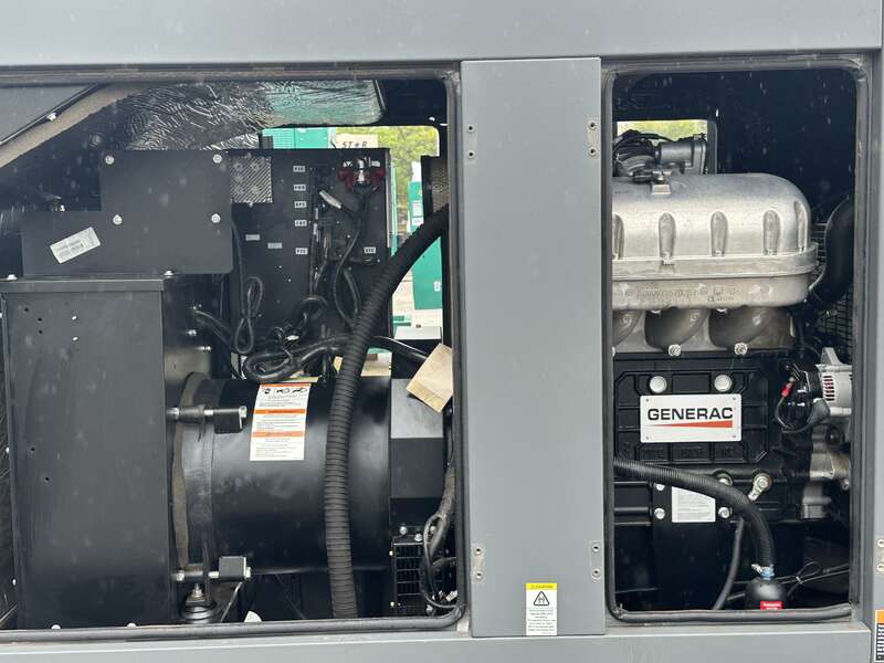 50 KW Generac #SG050NA, NG/LP generator set, 120/240 Volts, 1-phase, 75 HP @ 1800 RPM, Generac 4.5L engine - Image 4