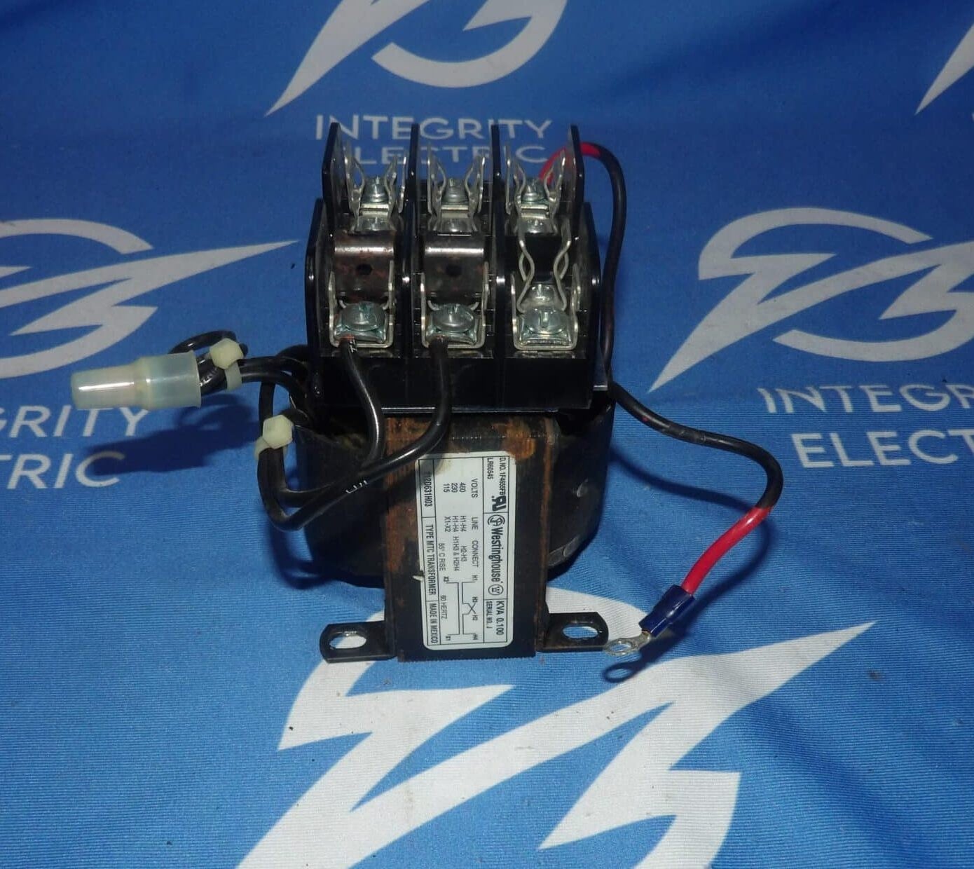100 VA, Westinghouse #112D631H03, Type MTC Transformer, 115/460 Volts - Image 2