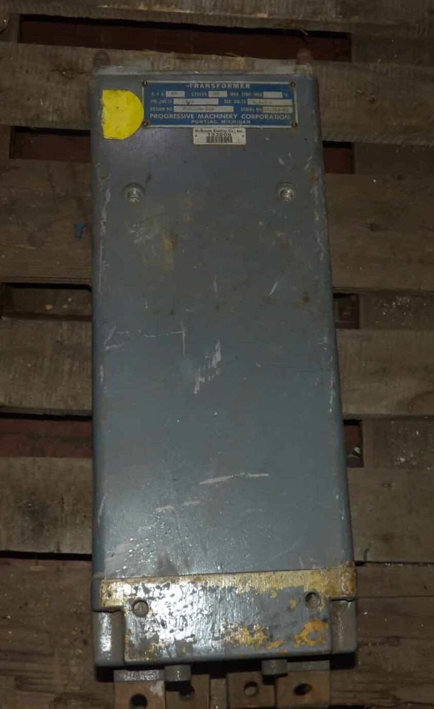 80 KVA, Progressive Machinery #466DS80-20R, Welding Transformer, 440 V., 60 Hz. - Image 1