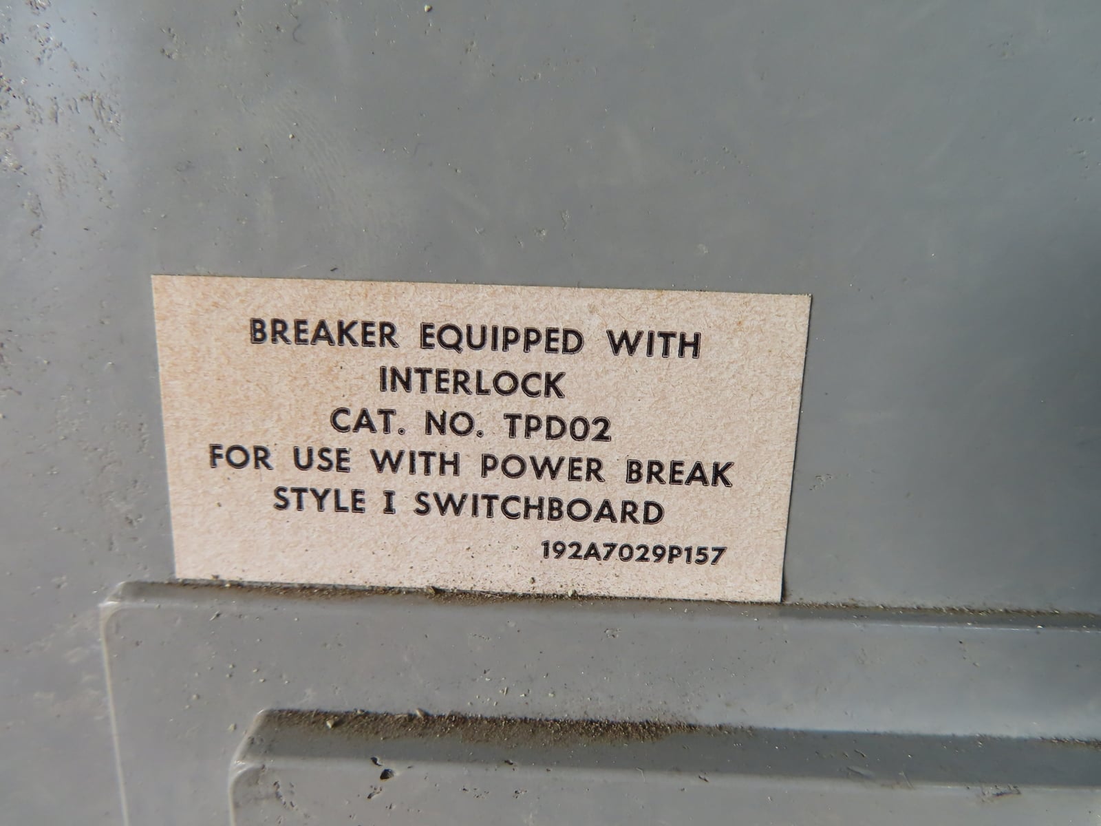 3000 Amps, General Electric #TP3030SSFC, Power Break Insulated Case Circuit Breaker, 3-pole - Image 7