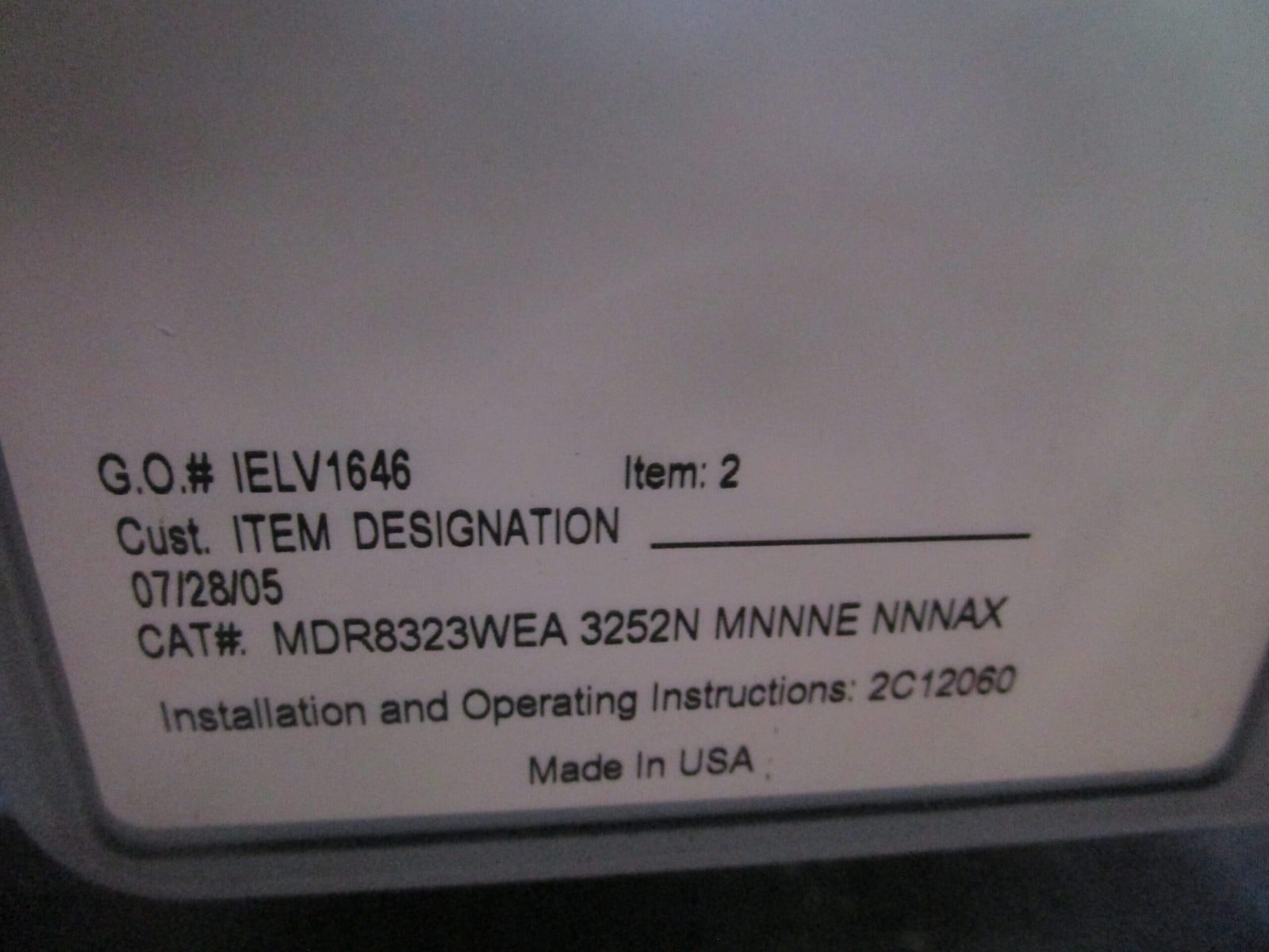 3200 Amps, Eaton #MDR832/MDR8323WEA, magnum ds low voltage ac power, 3-pole, 600 Volts, drawout - Image 2