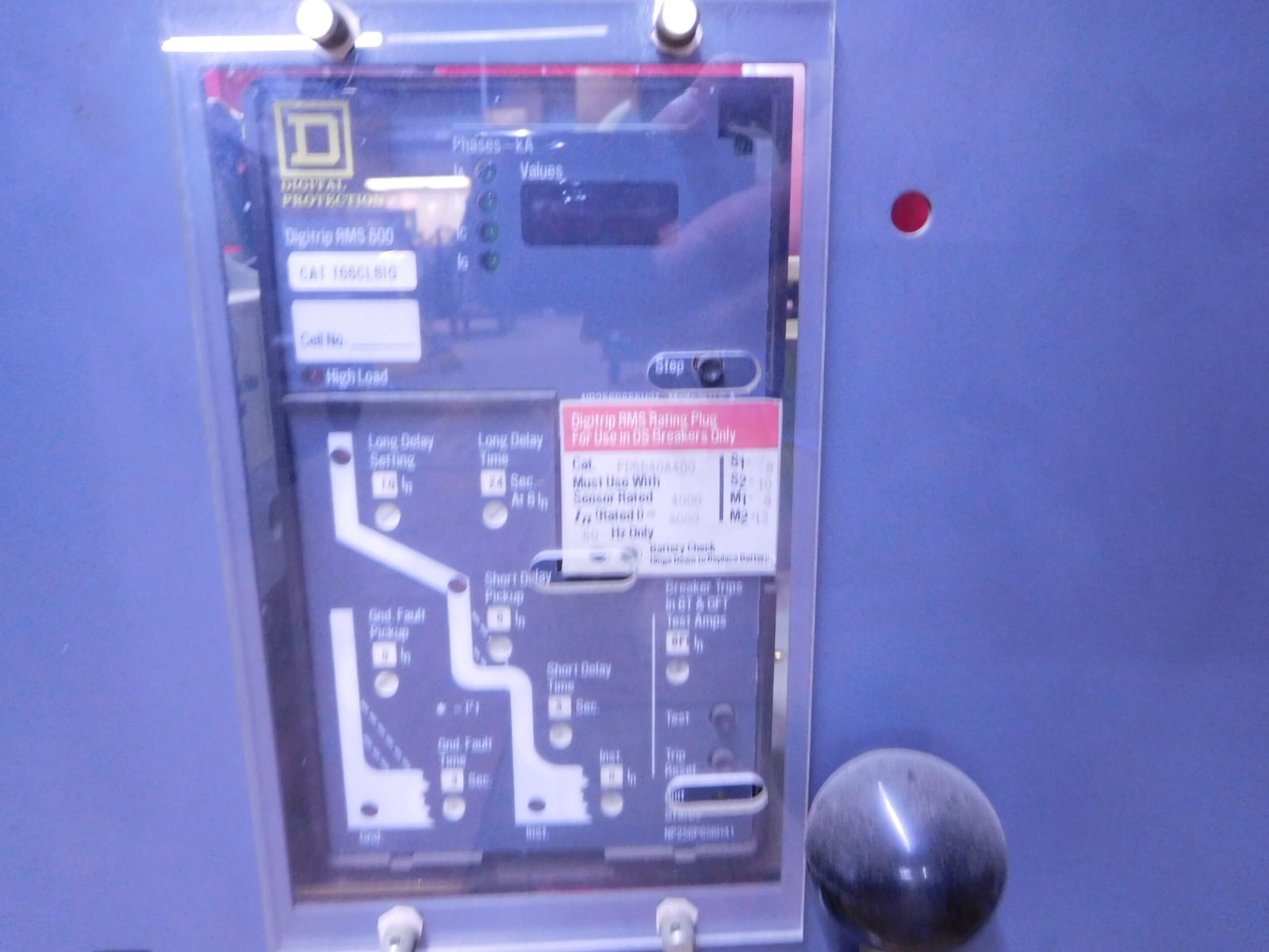 4000 Amps, Square D #DS-840, Power Circuit Breaker, 254/635 Volts, Digitrip, shunt trip, spring release - Image 8