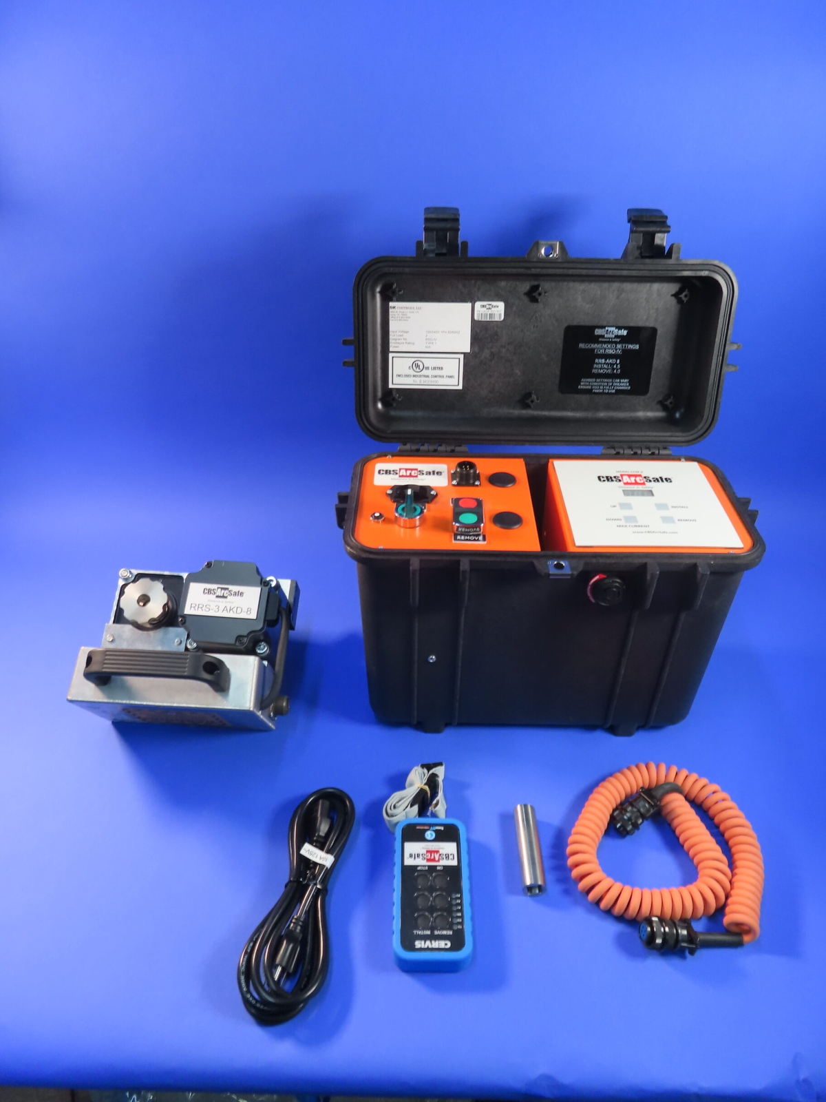 CBS ArcSafe #RRS-3, Remote Switch Operator, for General Electric AKD-8 Air Circuit Breaker, 120/240 Volts, 1 - Image 3