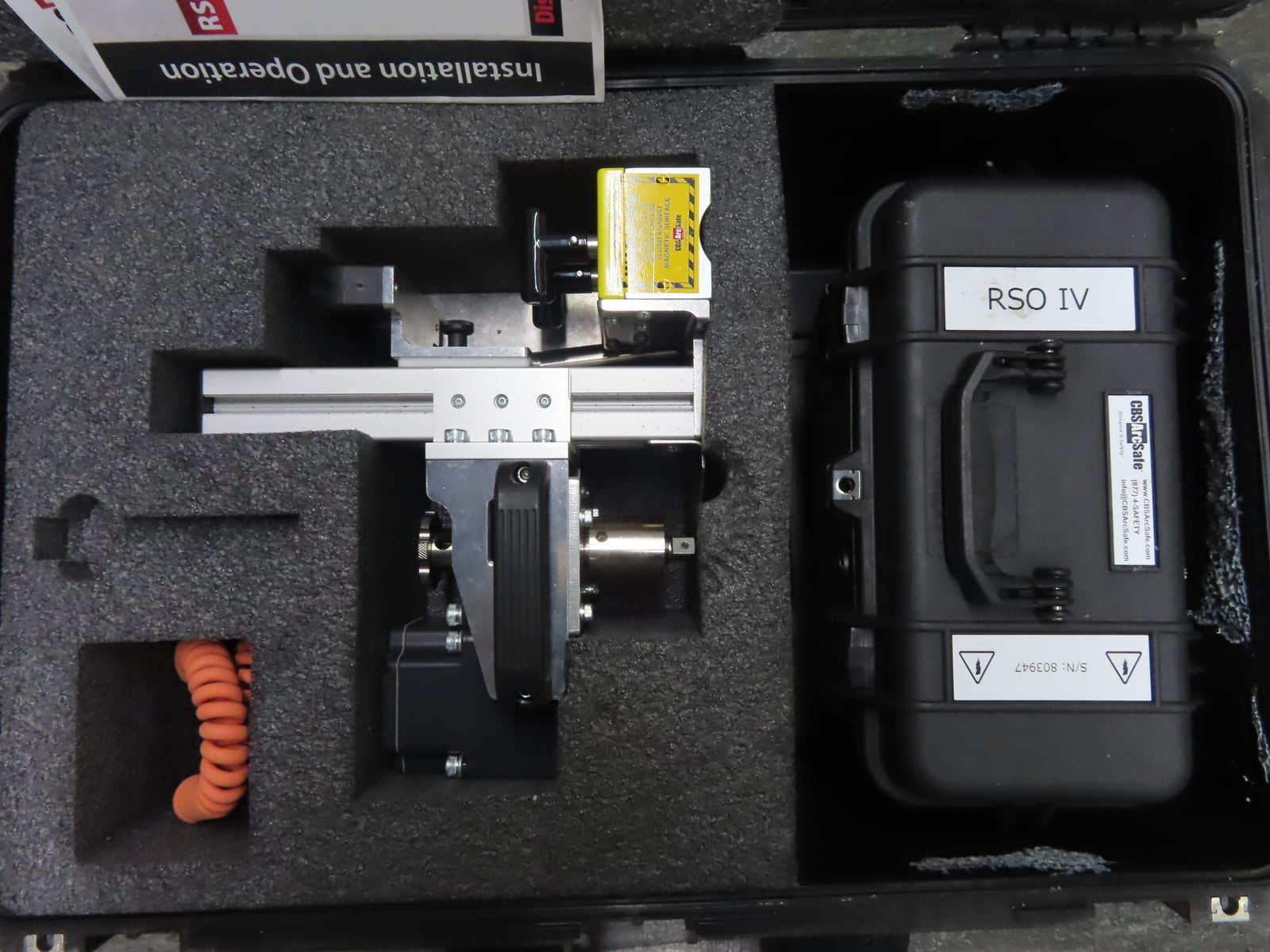 CBS ArcSafe #RSO-IV, RRS-3 Remote Switch Operator, for General Electric AKD-8(L) Air Circuit Breaker, 120/240 - Image 5