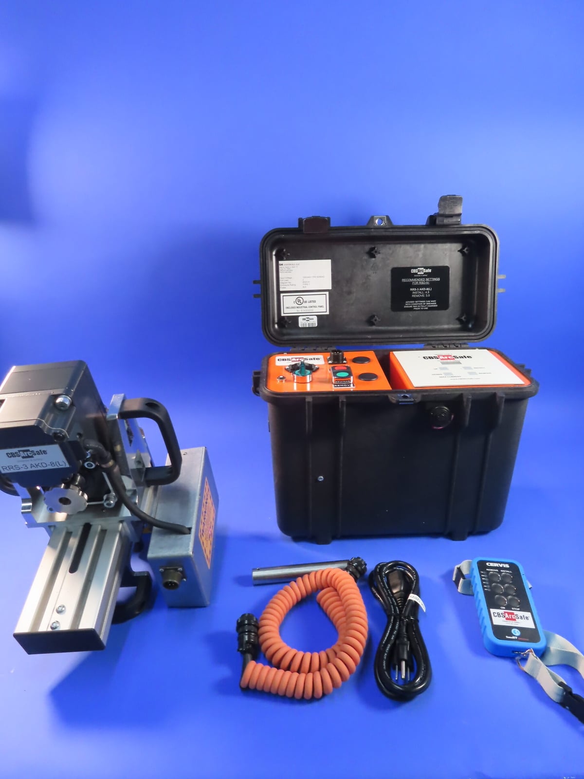 CBS ArcSafe #RSO-IV, RRS-3 Remote Switch Operator, for General Electric AKD-8(L) Air Circuit Breaker, 120/240 - Image 6