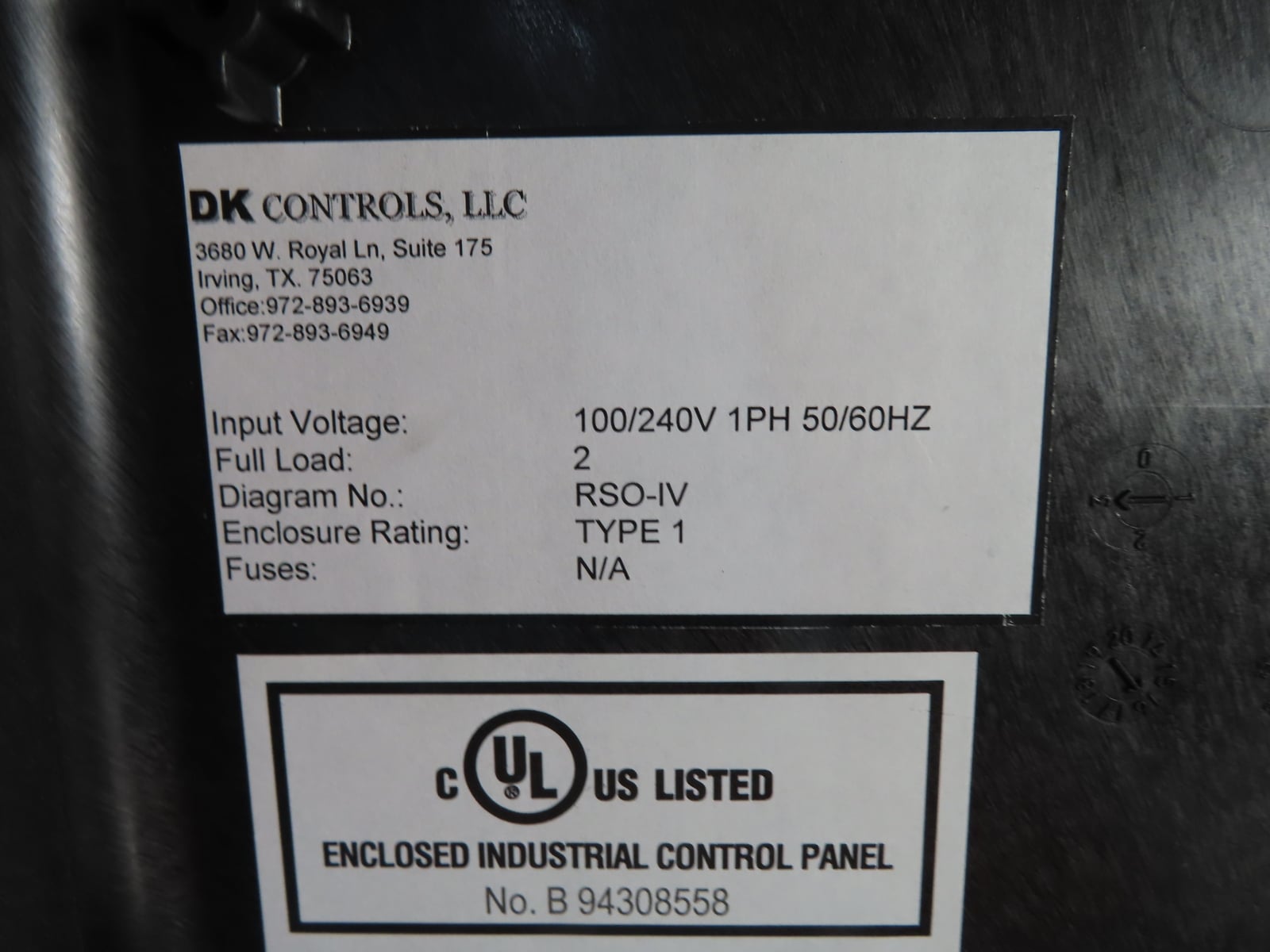 CBS ArcSafe #RSO-IV, RRS-3 Remote Switch Operator, for General Electric AKD-8(L) Air Circuit Breaker, 120/240 - Image 9