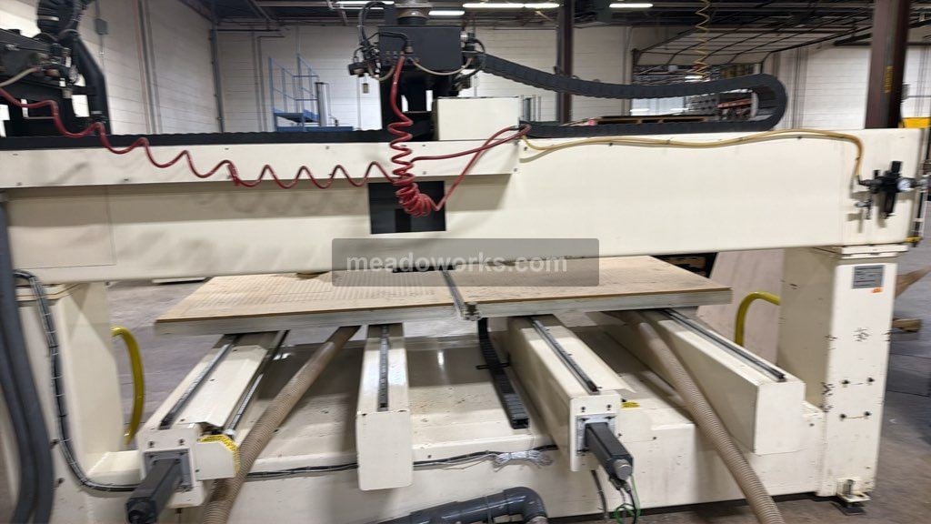Thermwood #C42, 3-Axis CNC Router, twin head, twin 5' x 5' tables, 460 Volts, updated 2020 - Image 3