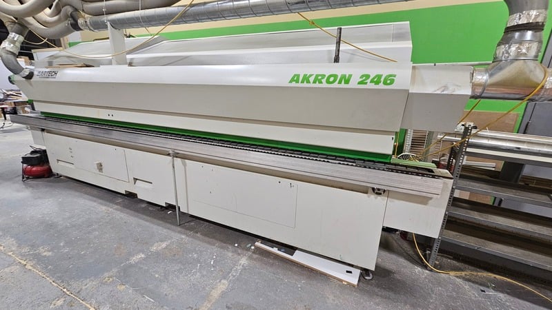 Biesse #Akron-246, Single-Sided Automatic Edgebander w/ Pre-Milling, 0.315" edge thickness, 1.96" panel - Image 2