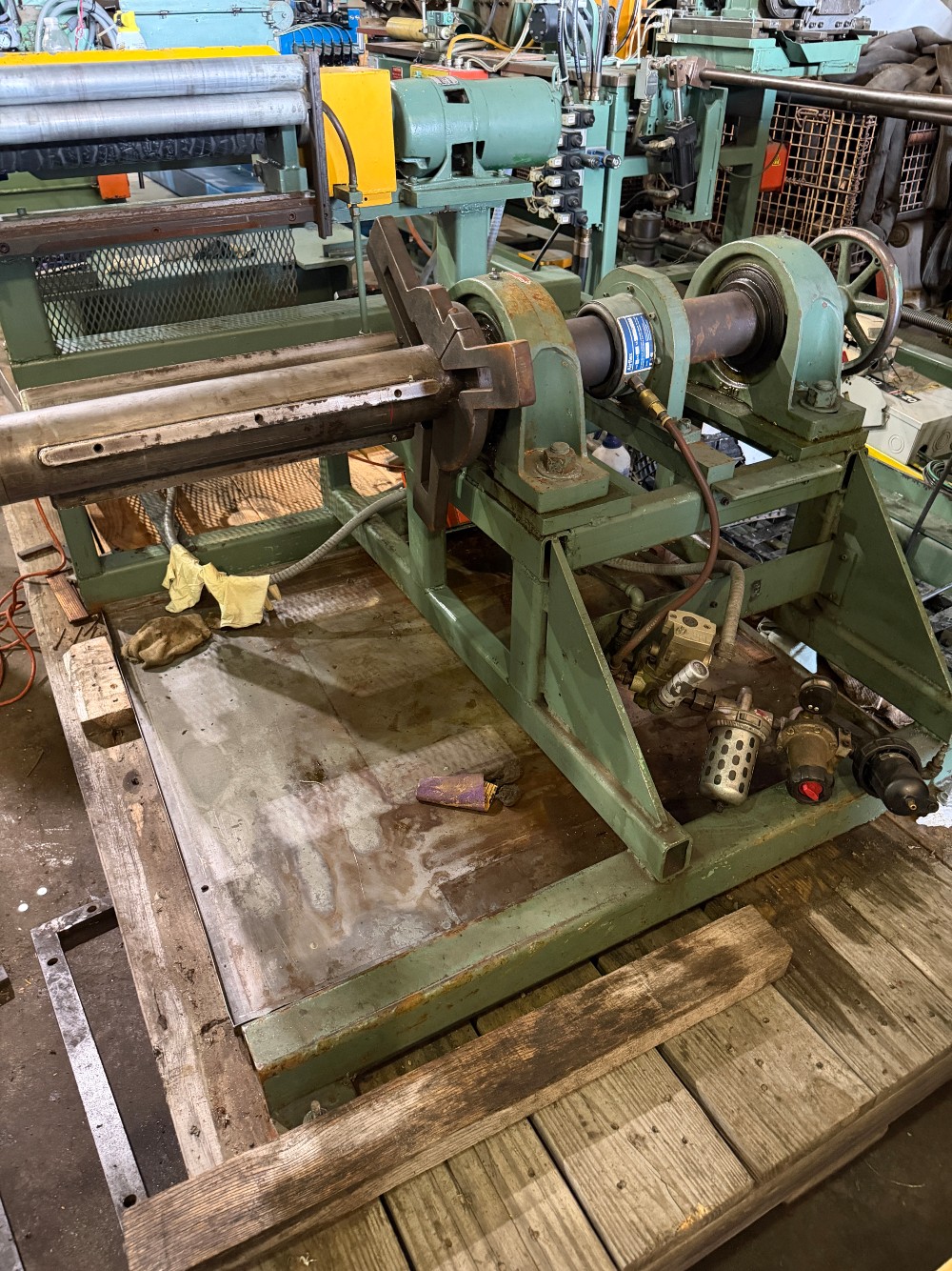 30 Ton, Burr Oak #FP1, 1" stroke, 133-385 SPM, uncoiler, suction hood - Image 5