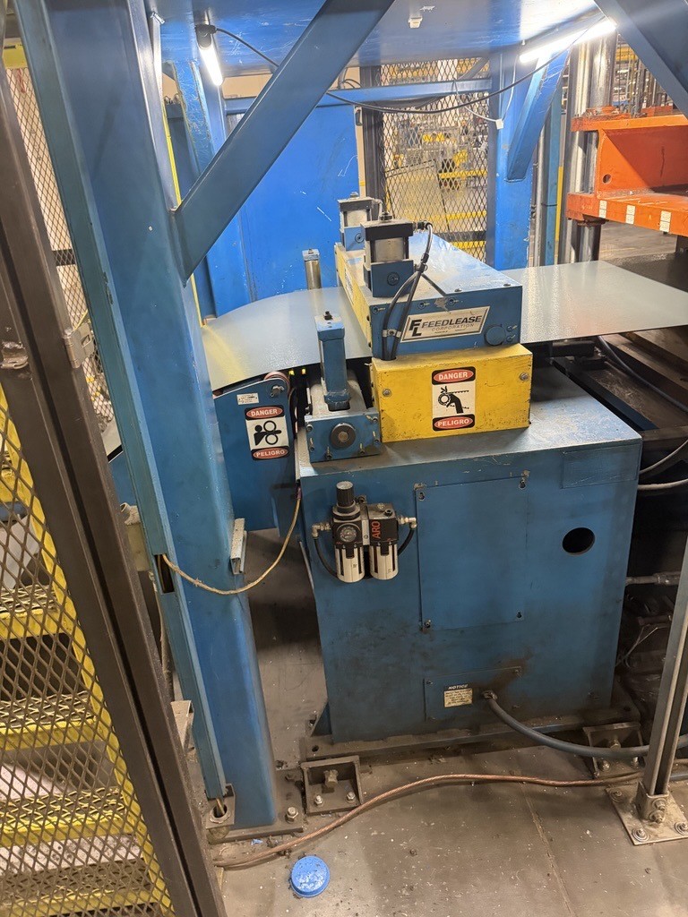 15000 lb. Feed Lease #R-15-36, conventional servo feed line, 37" W, 72" OD, 20"-24" ID, 7-rolls, 2014 - Image 1