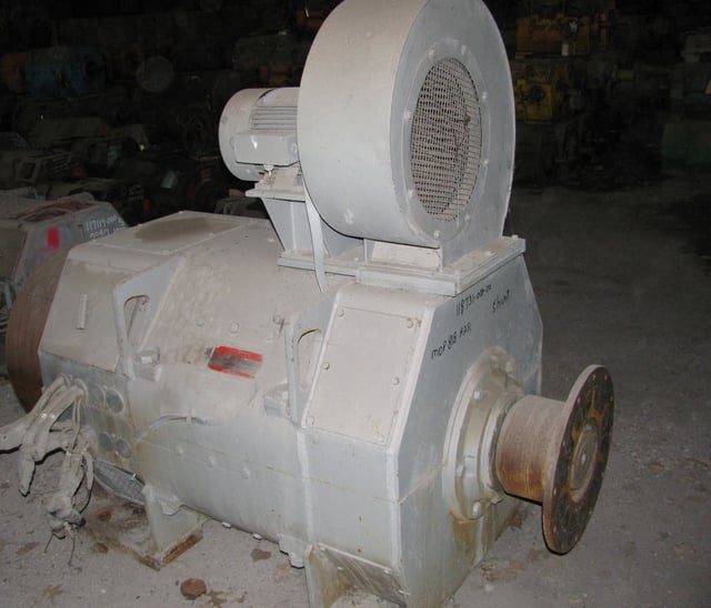 250 HP 435 RPM General Electric, Frame MDP818, BV, Shunt, Frame Only, 230 Volts, DC Crane and Mill Motor - Image 2